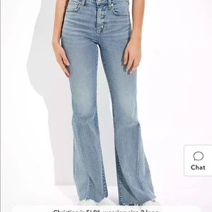 American eagle Festival Fair Jeans size 18